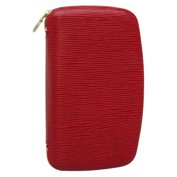 LOUIS VUITTON Epi Agenda Geod Wallet Red - Picture 1 of 16